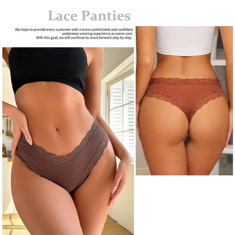 Women Seamless Cotton Panties