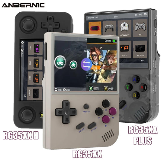 ANBERNIC Handheld Game Player  3.5″ IPS 640*480 Screen Po